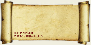 Milana Sibinović vizit kartica